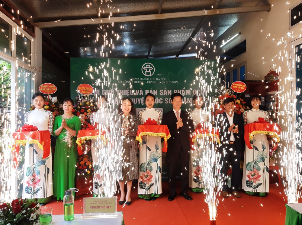 Khai trương thêm 2 điểm giới thiệu và bán sản phẩm OCOP tại Sóc Sơn và Phú Xuyên - ảnh 1