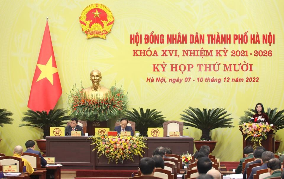  HĐND thành phố Hà Nội đã giám sát, khảo sát đúng trọng tâm, trọng điểm các lĩnh vực quan trọng, được cử tri quan tâm - ảnh 2