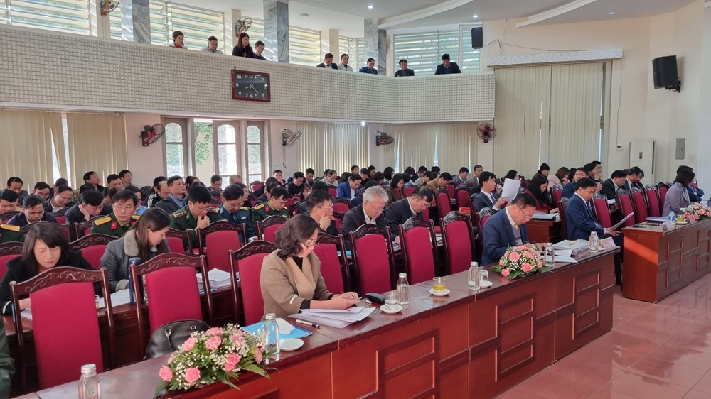 Khai mạc kỳ họp thứ 10, HĐND thị xã Sơn Tây khóa XX, nhiệm kỳ 2021-2026 - ảnh 2