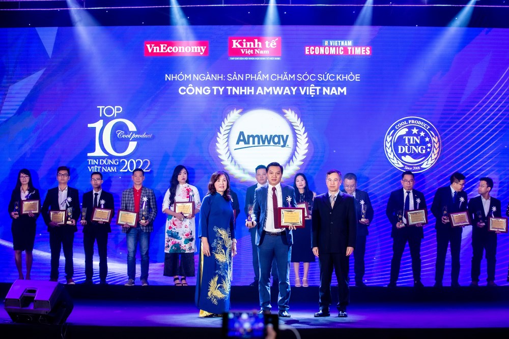 Nutrilite nhận giải thưởng Top 100 sản phẩm Tin dùng Việt Nam 2022 - ảnh 1