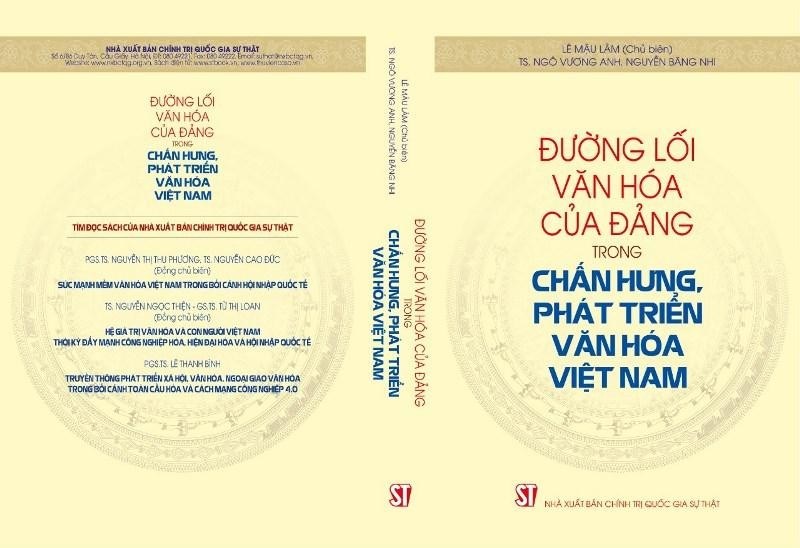 Xuất bản sách “Đường lối văn hóa của Đảng trong chấn hưng, phát triển văn hóa Việt Nam” - ảnh 1