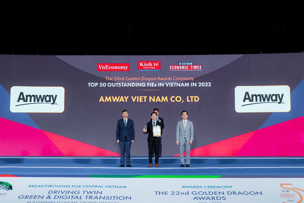 Amway Việt Nam được vinh danh là doanh nghiệp FDI tiên phong trong lĩnh vực chuyển đổi số - ảnh 1