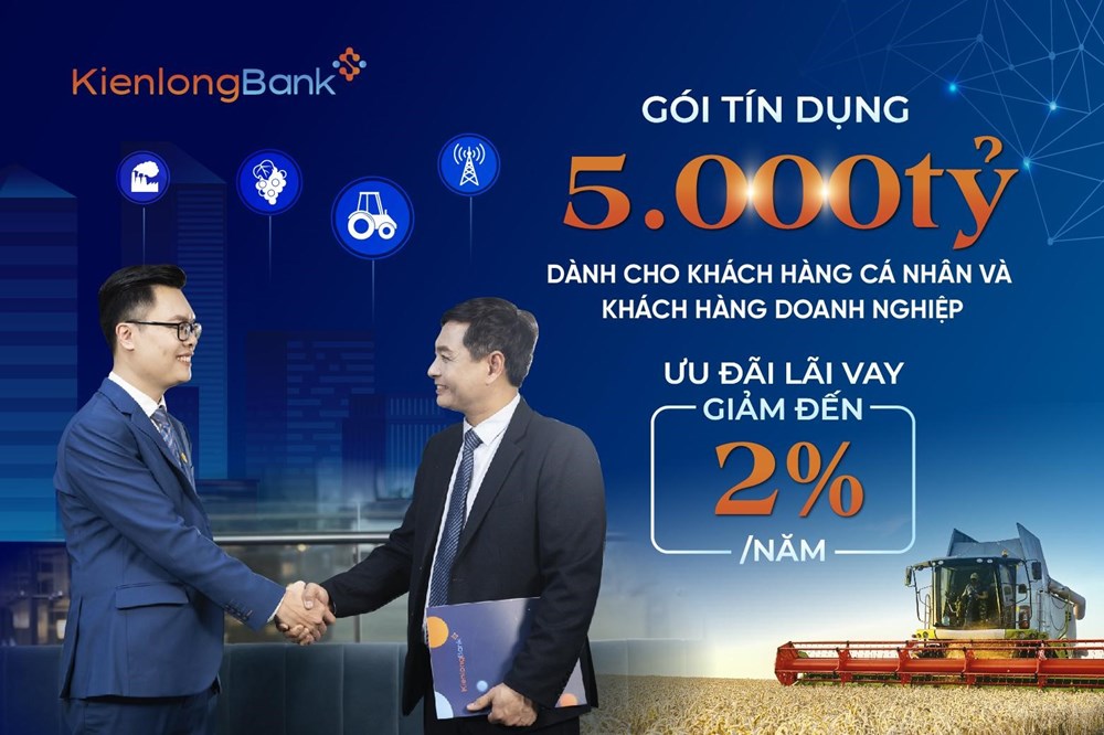 KienlongBank triển khai gói tín dụng 5.000 tỷ đồng  - ảnh 1