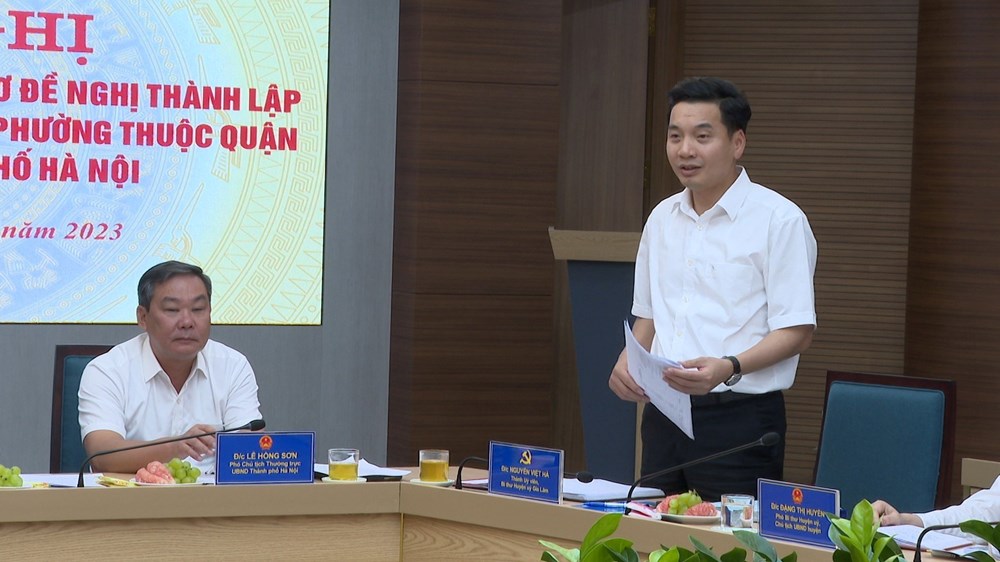 Phó Chủ tịch Thường trực UBND TP Hà Nội Lê Hồng Sơn: Gia Lâm, Đông Anh rà soát các tiêu chí thành lập quận - ảnh 3