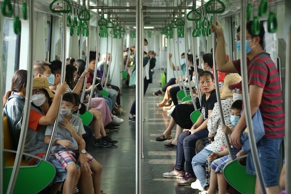 Đường sắt Cát Linh - Hà Đông xác lập kỷ lục vận chuyển 55.980 khách - ảnh 1
