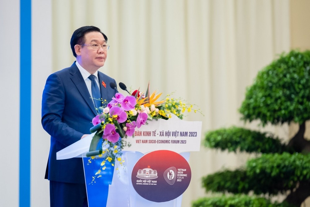 Chủ tịch Quốc hội Vương Đình Huệ: Cải cách và nâng cao chất lượng thể chế kinh tế là động lực đột phá - ảnh 1