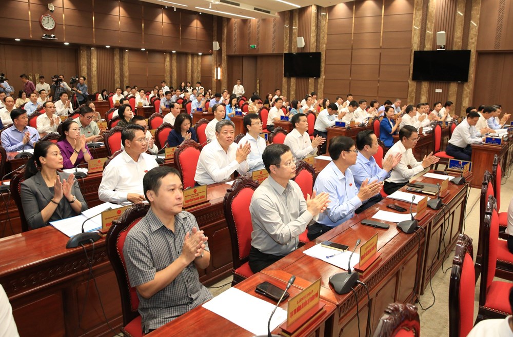  Kỳ họp thứ 13, HĐND TP Hà Nội khoá XVI nhiệm kỳ 2021-2026 - ảnh 1