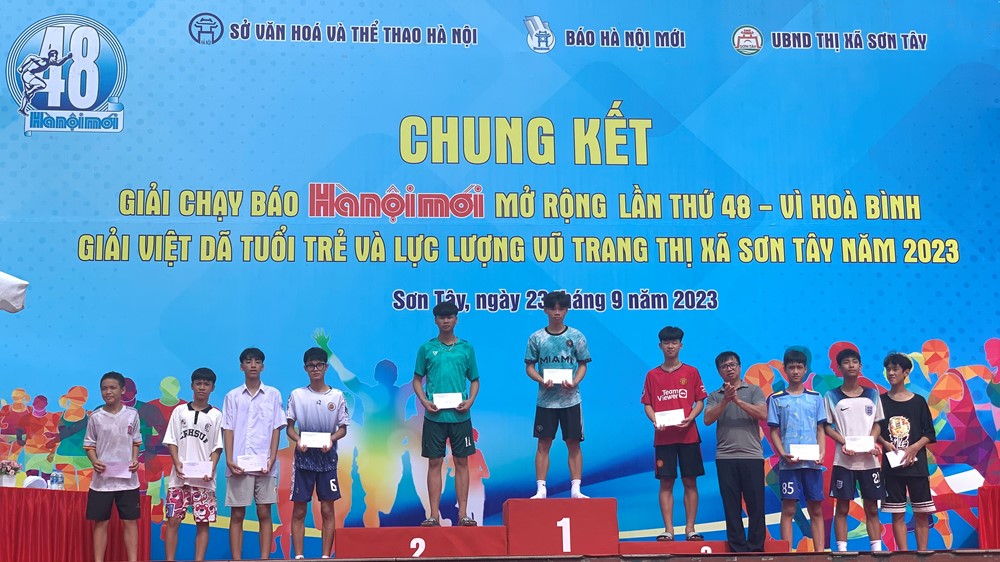 Sơn Tây: 345 vận động viên tham gia Chung kết giải chạy Báo Hà Nội mới mở rộng lần thứ 48  - ảnh 4