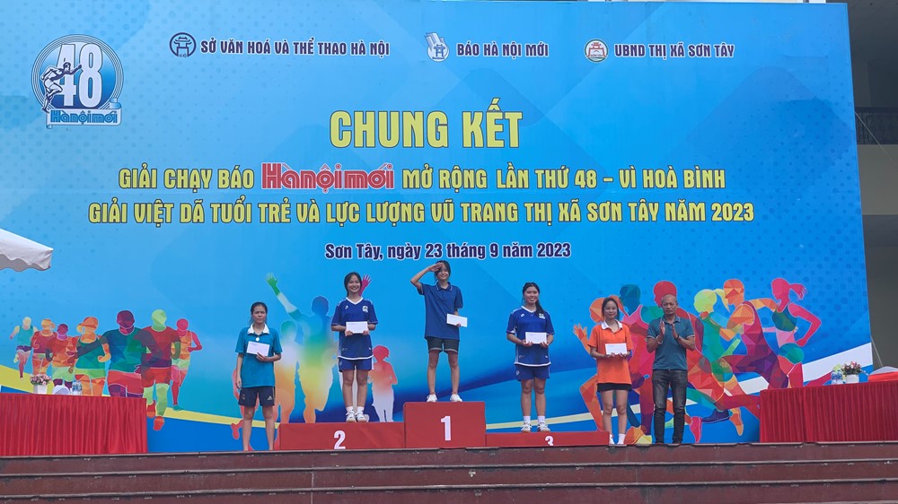 Sơn Tây: 345 vận động viên tham gia Chung kết giải chạy Báo Hà Nội mới mở rộng lần thứ 48  - ảnh 7