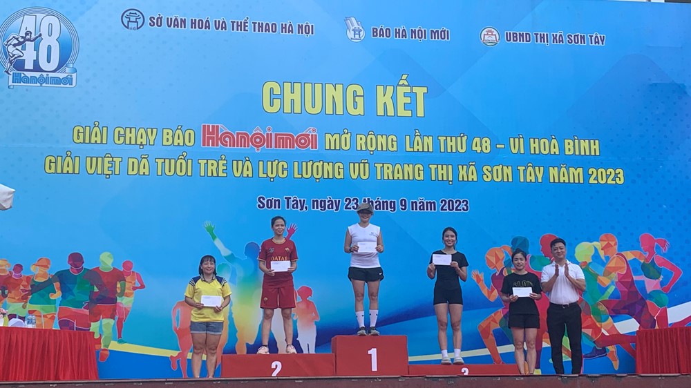 Sơn Tây: 345 vận động viên tham gia Chung kết giải chạy Báo Hà Nội mới mở rộng lần thứ 48  - ảnh 5