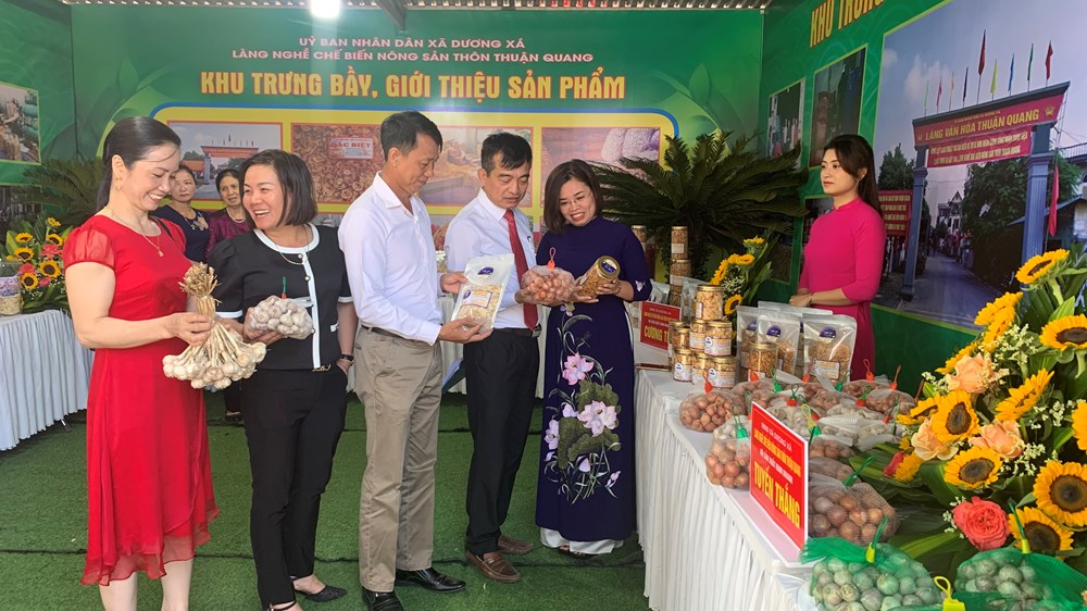 Đón nhận Bằng công nhận Làng nghề chế biến nông sản thôn Thuận Quang - ảnh 3