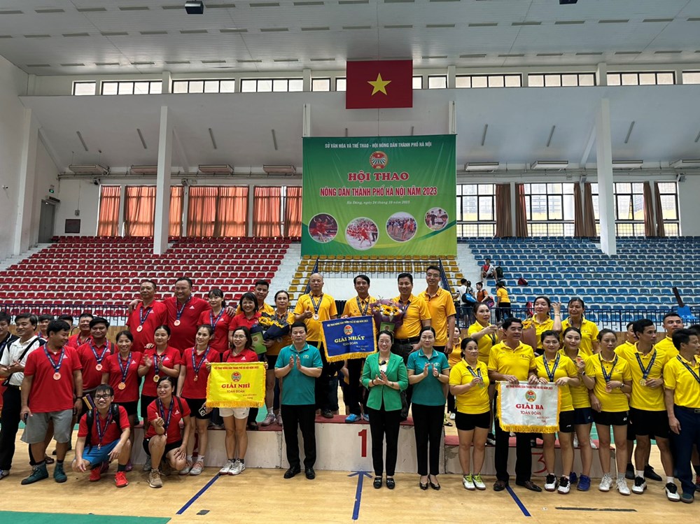 400 vận động viên tranh tài tại Hội thao Nông dân thành phố Hà Nội  - ảnh 4
