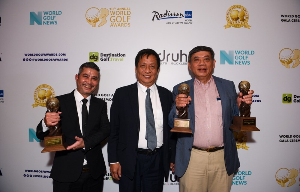 Hà Nội nhận giải thưởng Điểm đến thành phố Golf tốt nhất thế giới năm 2023 - ảnh 1
