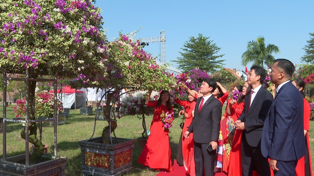 Lễ hội cây cảnh, hoa giấy Phù Đổng: Rực rỡ “Sắc hoa trên miền di sản“ - ảnh 3