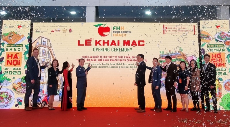 113 nhà trưng bày từ 19 quốc gia đến Triển lãm Food & Hotel Hanoi 2023 - ảnh 1