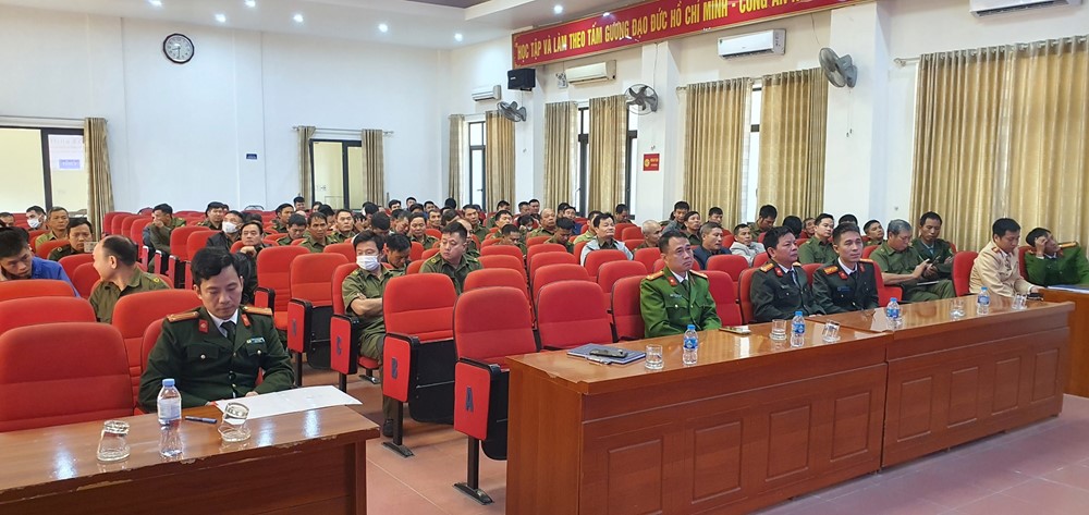 Đông Anh: Bồi dưỡng nghiệp vụ cho Công an xã bán chuyên trách - ảnh 1