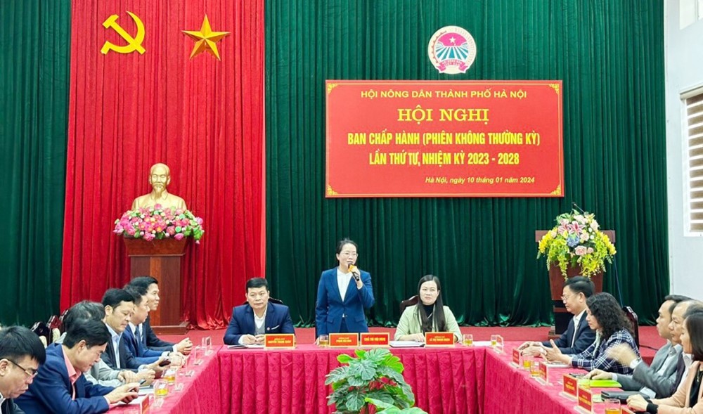 Ông Nguyễn Nguyên Hùng được bầu giữ chức Phó Chủ tịch Hội Nông dân TP Hà Nội - ảnh 1