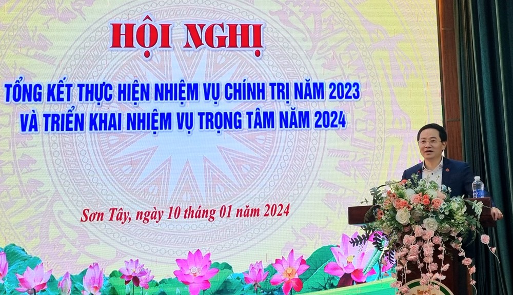 Năm 2024, thị xã Sơn Tây sẽ tổ chức nhiều hoạt động kỷ niệm 100 năm thành lập - ảnh 3