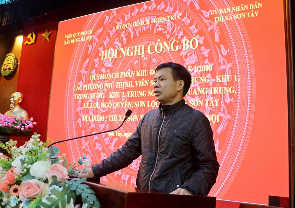 Công bố quy hoạch phân khu đô thị 9 phường thị xã Sơn Tây - ảnh 5