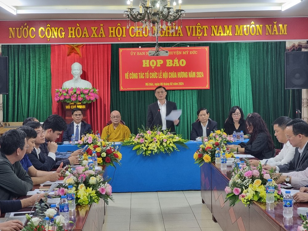 Ngày 15/2 khai hội Chùa Hương với chủ đề “An toàn - Văn minh - Thân thiện“ - ảnh 1