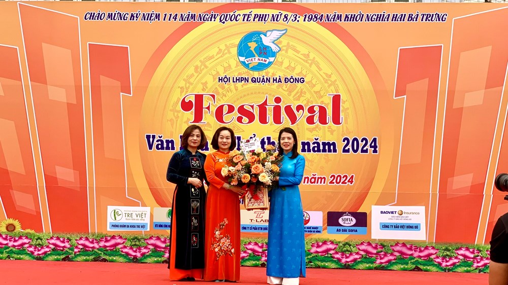 Hơn 1.000 phụ nữ Hà Đông tham gia Festival “Văn hoá - Thể thao” - ảnh 2