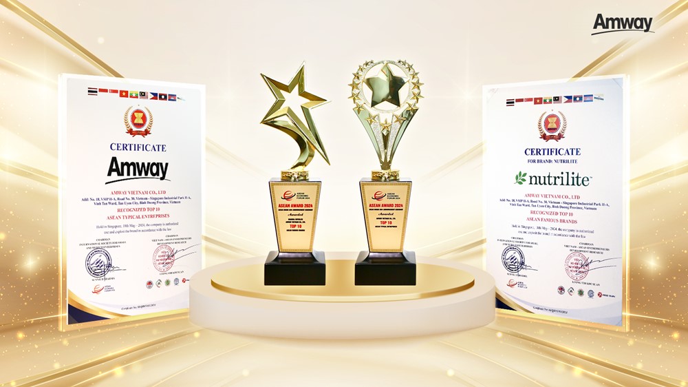 Amway được vinh danh tại ASEAN Award 2024 - ảnh 2