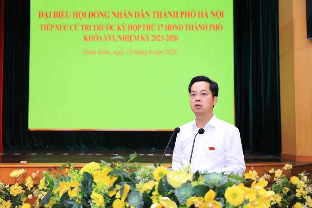 Cử tri Hoàn Kiếm đề nghị Thành phố bố trí quỹ đất làm bãi đỗ xe máy, ô tô  - ảnh 3