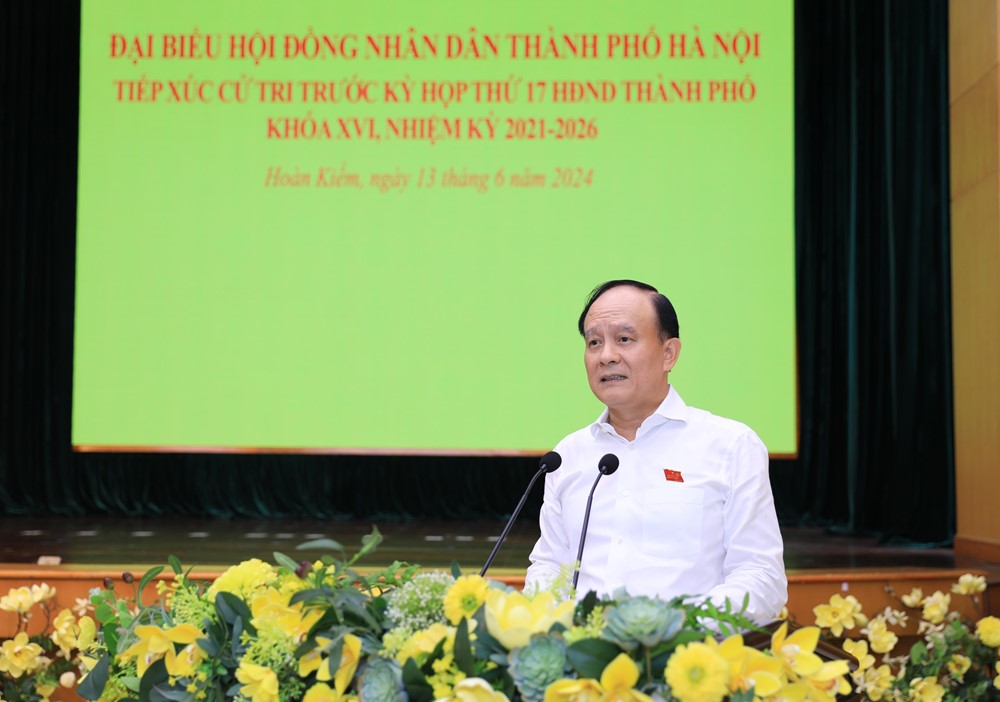 Cử tri Hoàn Kiếm đề nghị Thành phố bố trí quỹ đất làm bãi đỗ xe máy, ô tô  - ảnh 4