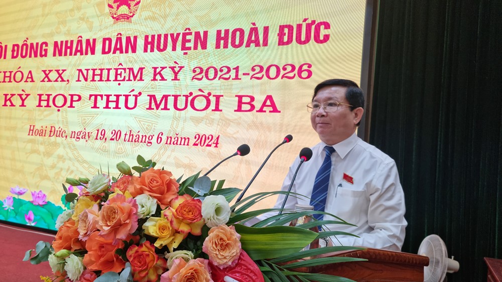 Huyện Hoài Đức đạt 27/31 tiêu chí thành lập quận - ảnh 3