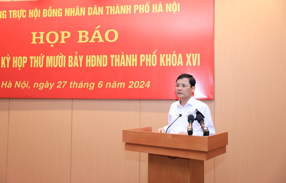 Kỳ họp thứ 17, HĐND thành phố Hà Nội sẽ xem xét thông qua 42 nội dung - ảnh 2