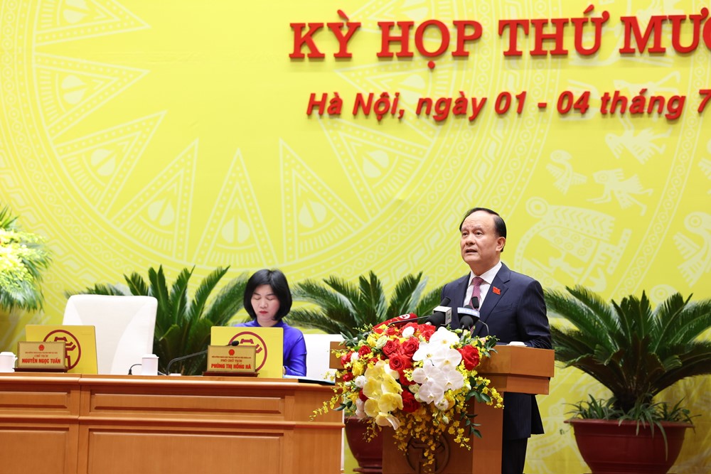 Khai mạc kỳ họp thứ 17, HĐND thành phố Hà Nội khoá XVI: Dự kiến xem xét 17 báo cáo, thông qua 22 Nghị quyết - ảnh 1