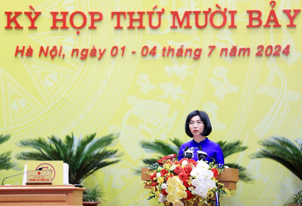 HĐND TP Hà Nội đã ban hành 28 nghị quyết, trong đó có nhiều nghị quyết quan trọng, tác động sâu rộng - ảnh 1