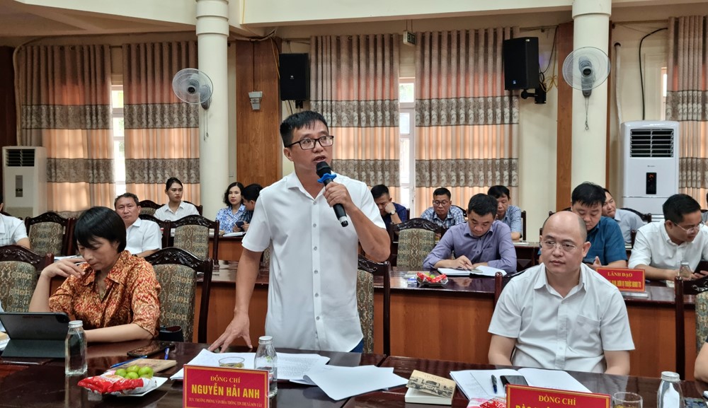 Sơn Tây: Chuẩn bị tổ chức chu đáo lễ kỷ niệm 100 năm thành lập thị xã - ảnh 3