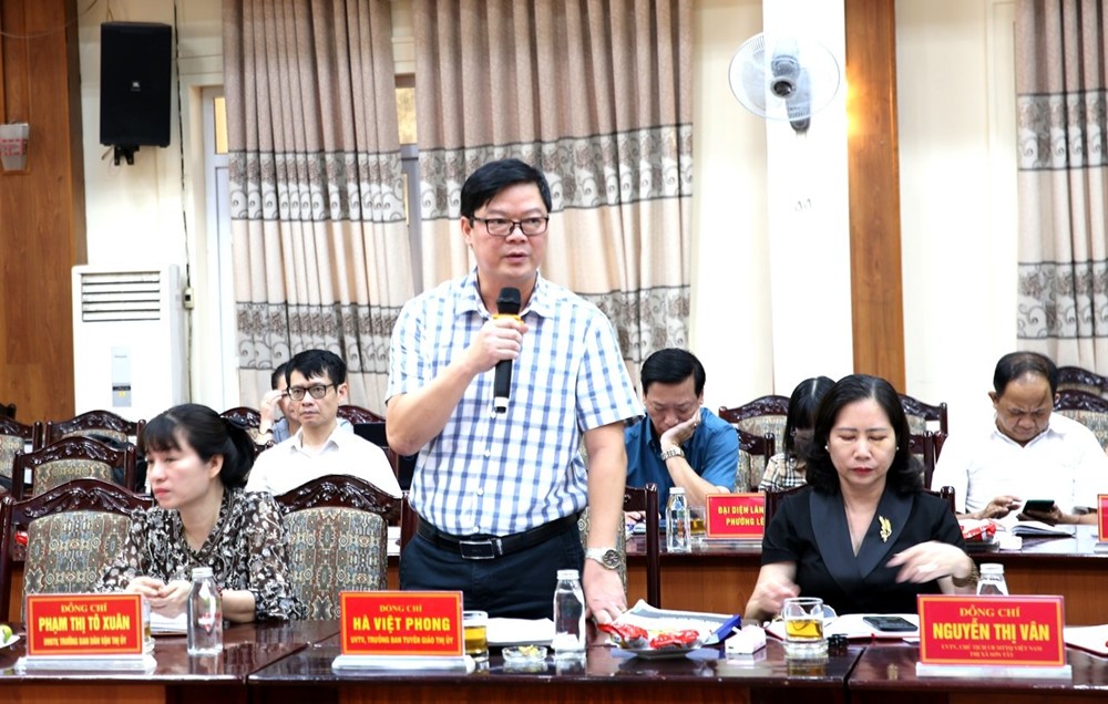 Sơn Tây: Chuẩn bị tổ chức chu đáo lễ kỷ niệm 100 năm thành lập thị xã - ảnh 2