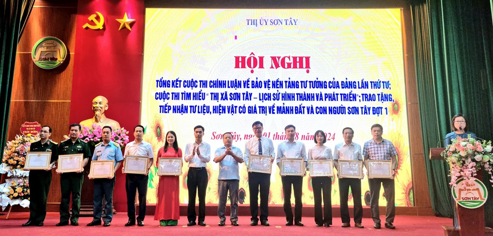  Sơn Tây: Nâng cao chất lượng công tác tuyên truyền về bảo vệ nền tảng tư tưởng của Đảng  - ảnh 3