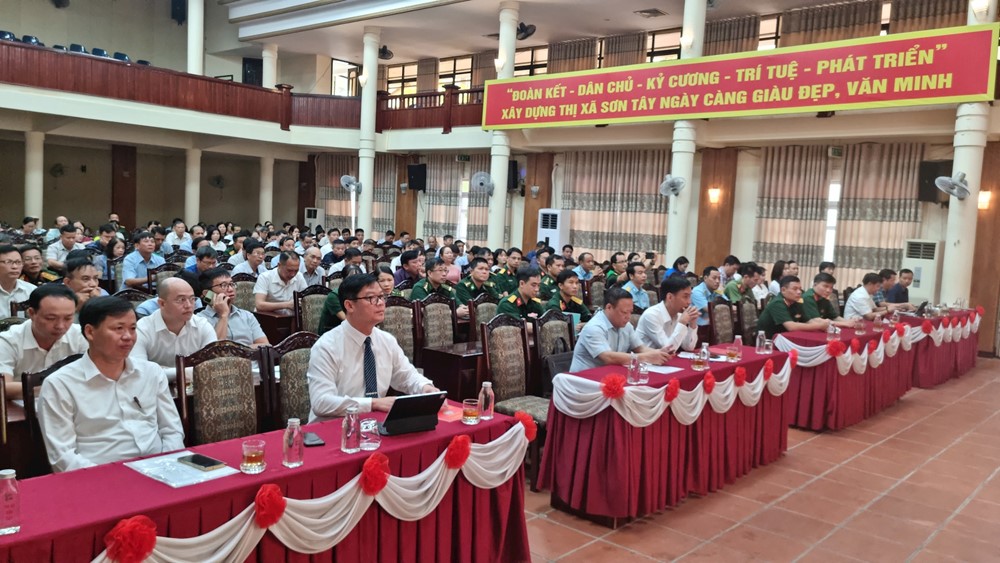  Sơn Tây: Nâng cao chất lượng công tác tuyên truyền về bảo vệ nền tảng tư tưởng của Đảng  - ảnh 1