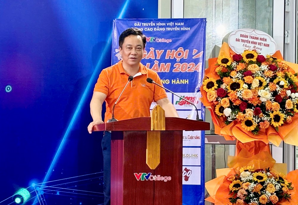 Ngày hội việc làm VTV College năm 2024 thu hút gần 500 sinh viên - ảnh 1