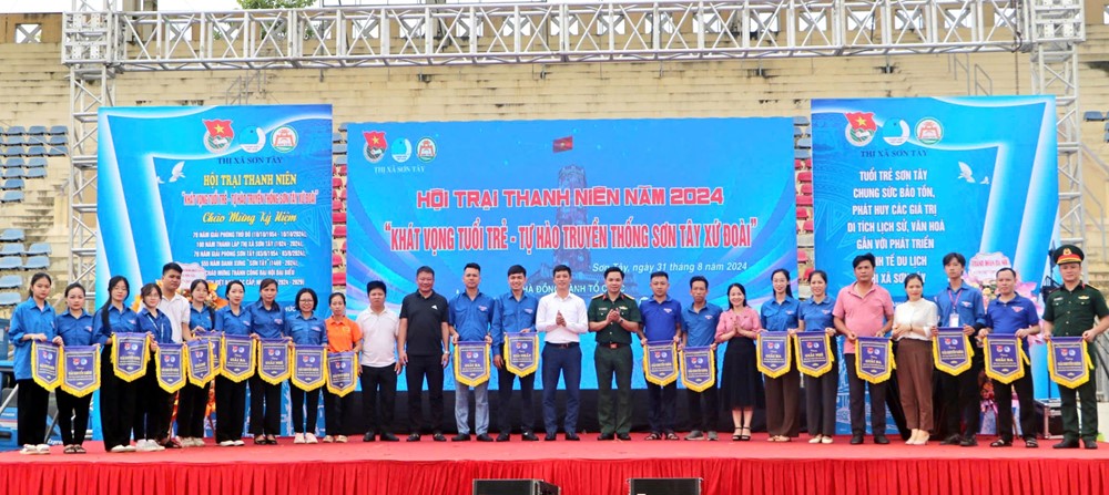 Hội trại thanh niên Sơn Tây năm 2024: Khát vọng tuổi trẻ - Tự hào truyền thống  - ảnh 1