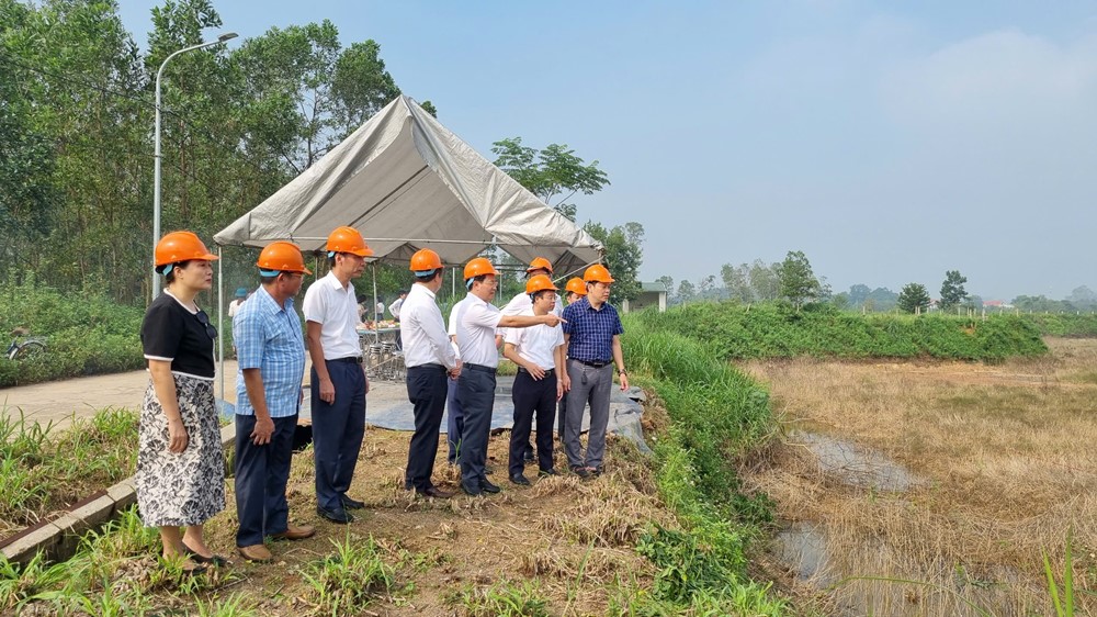 Sơn Tây: Khởi công 2 công trình chào mừng 70 năm Ngày Giải phóng Thủ đô - ảnh 3