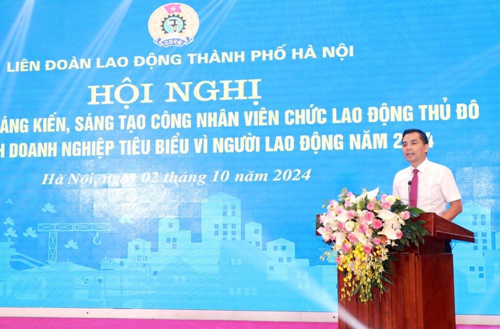 Tôn vinh 100 gương sáng kiến, sáng tạo và 10 doanh nghiệp tiêu biểu vì người lao động - ảnh 2