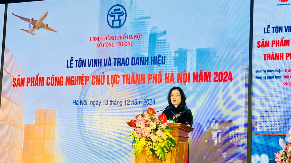 Hà Nội tôn vinh 25 doanh nghiệp có 36 sản phẩm công nghiệp chủ lực - ảnh 4