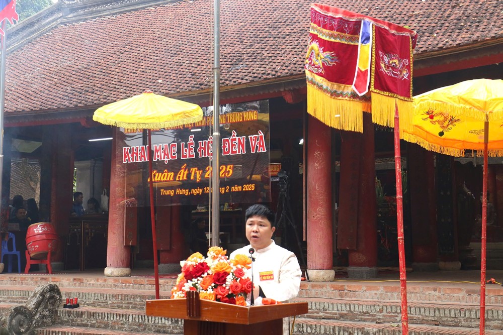Chính thức khai hội đền Và năm 2025: Tôn vinh truyền thống và giữ gìn văn hóa dân tộc - ảnh 4