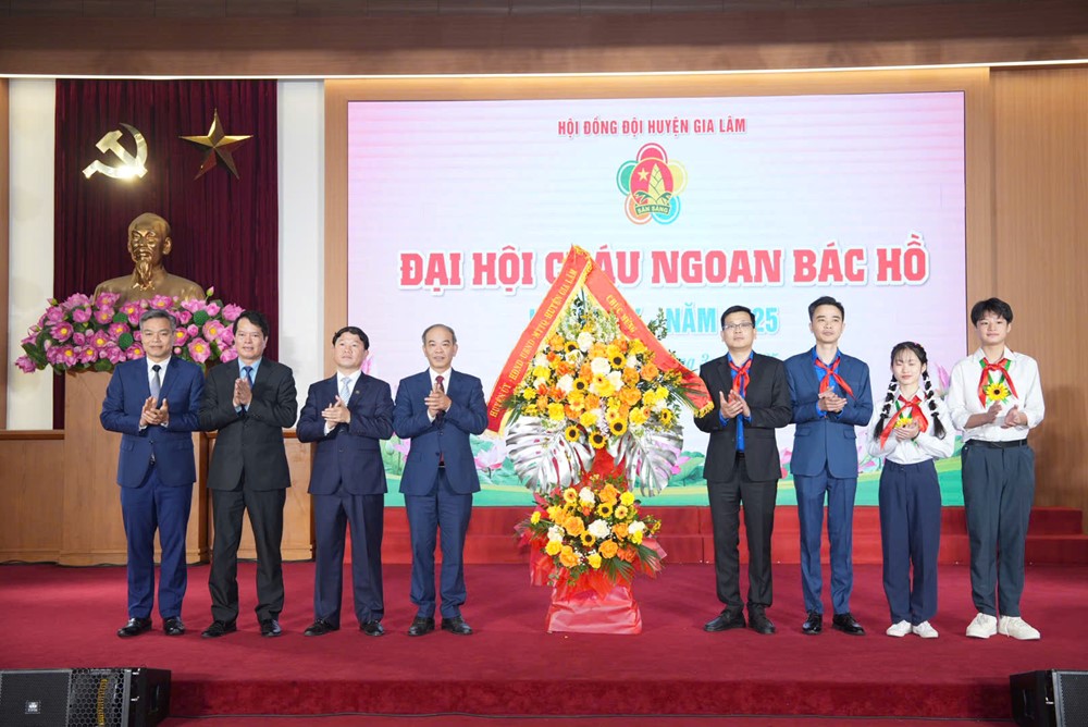 Đại hội “Cháu ngoan Bác Hồ” huyện Gia Lâm: Tuyên dương nhiều thiếu nhi xuất sắc - ảnh 2