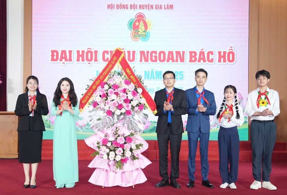 Đại hội “Cháu ngoan Bác Hồ” huyện Gia Lâm: Tuyên dương nhiều thiếu nhi xuất sắc - ảnh 3