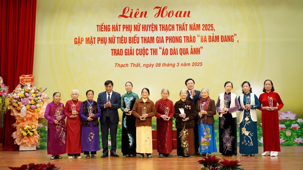  Tôn vinh tài năng, vẻ đẹp của người phụ nữ Thạch Thất - ảnh 9