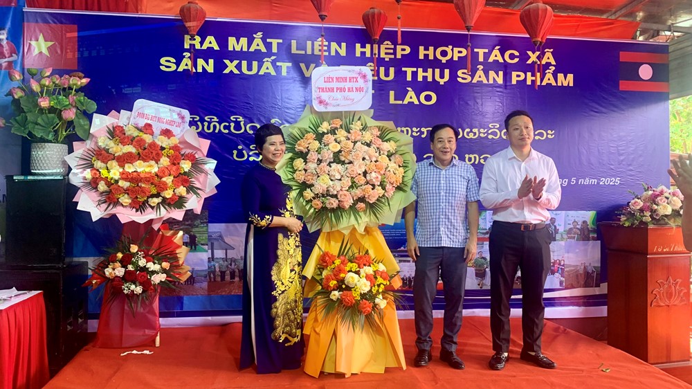 Ra mắt Liên hiệp HTX sản xuất và tiêu thụ sản phẩm Việt - Lào - ảnh 5