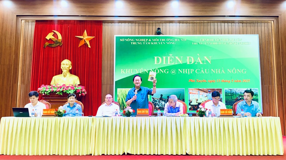 Diễn đàn Khuyến nông giúp nông dân Phú Xuyên trồng trọt, chăn nuôi tốt - ảnh 2