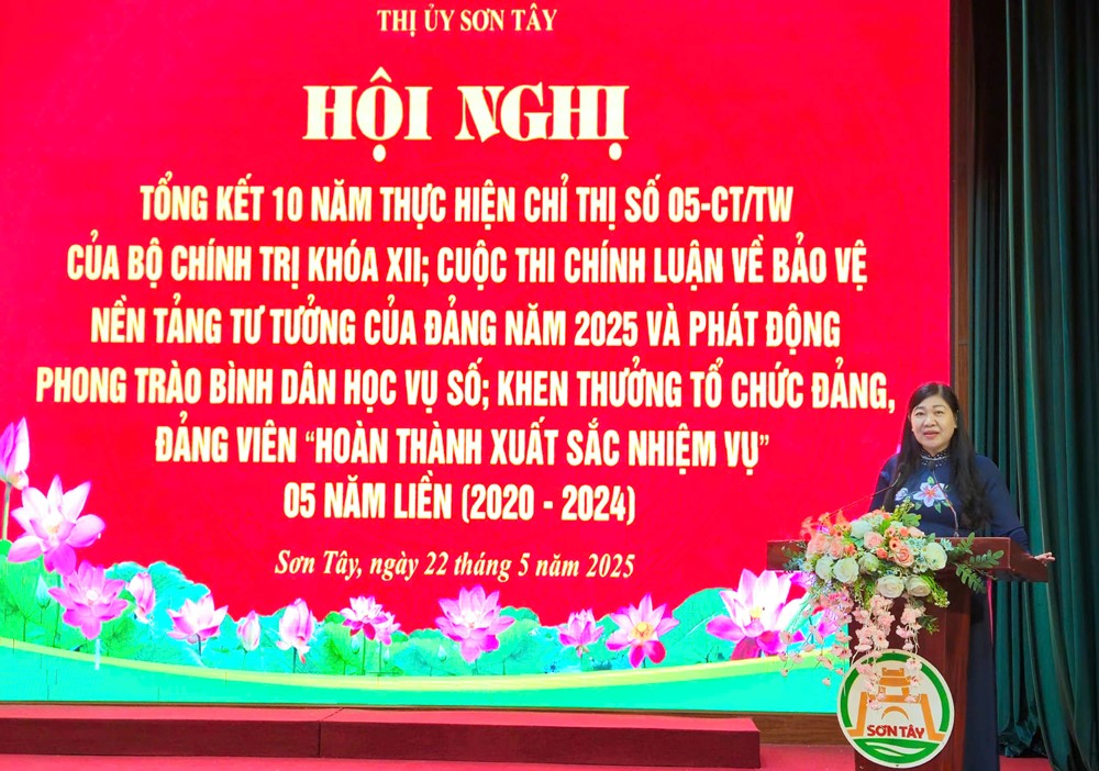 Sơn Tây phát động phong trào và ra mắt nền tảng “Bình dân học vụ số” - ảnh 5