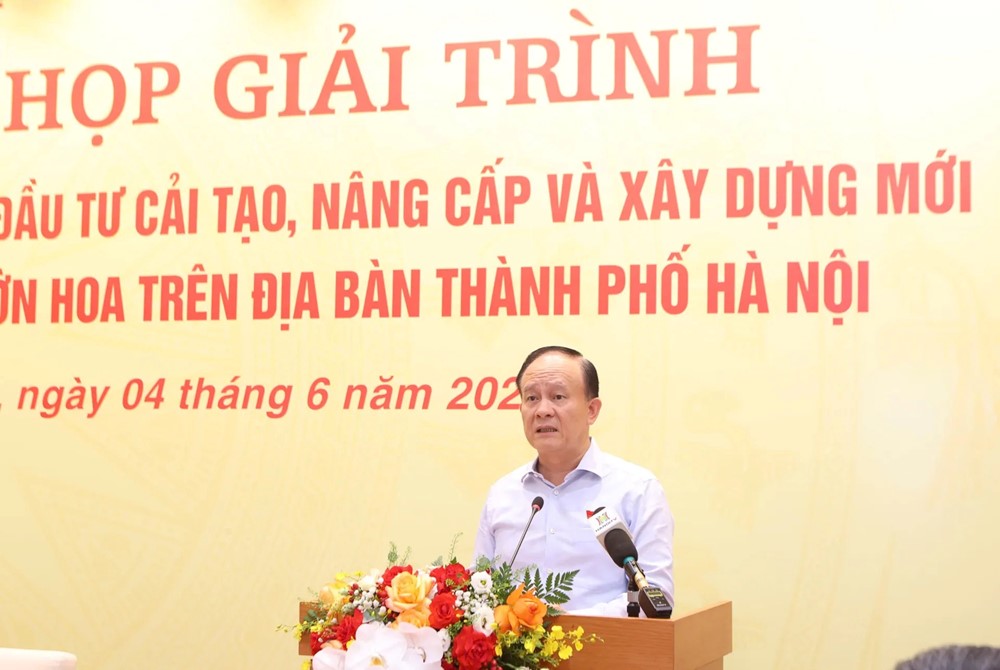 Khai mạc phiên giải trình về quản lý, cải tạo, nâng cấp vườn hoa, công viên - ảnh 2