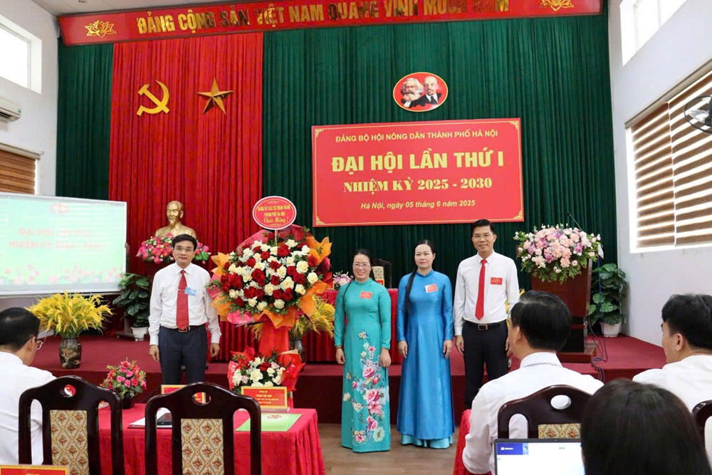 Đại hội lần thứ I, Đảng bộ Hội Nông dân thành phố Hà Nội thành công tốt đẹp - ảnh 2